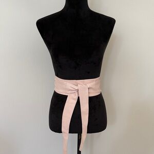 NWT Italian Made Leather Wrap Tie Belt